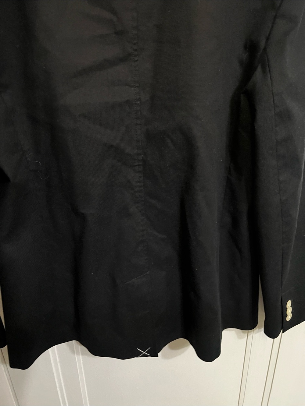 NWT LOFT Women's Black Single-Button Blazer Size 8 - Picture 4 of 5